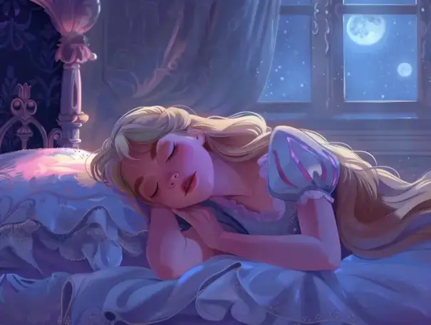 Capa da história Bela Adormecida