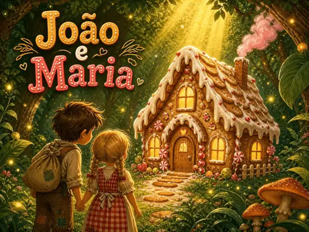 Capa da história João e Maria